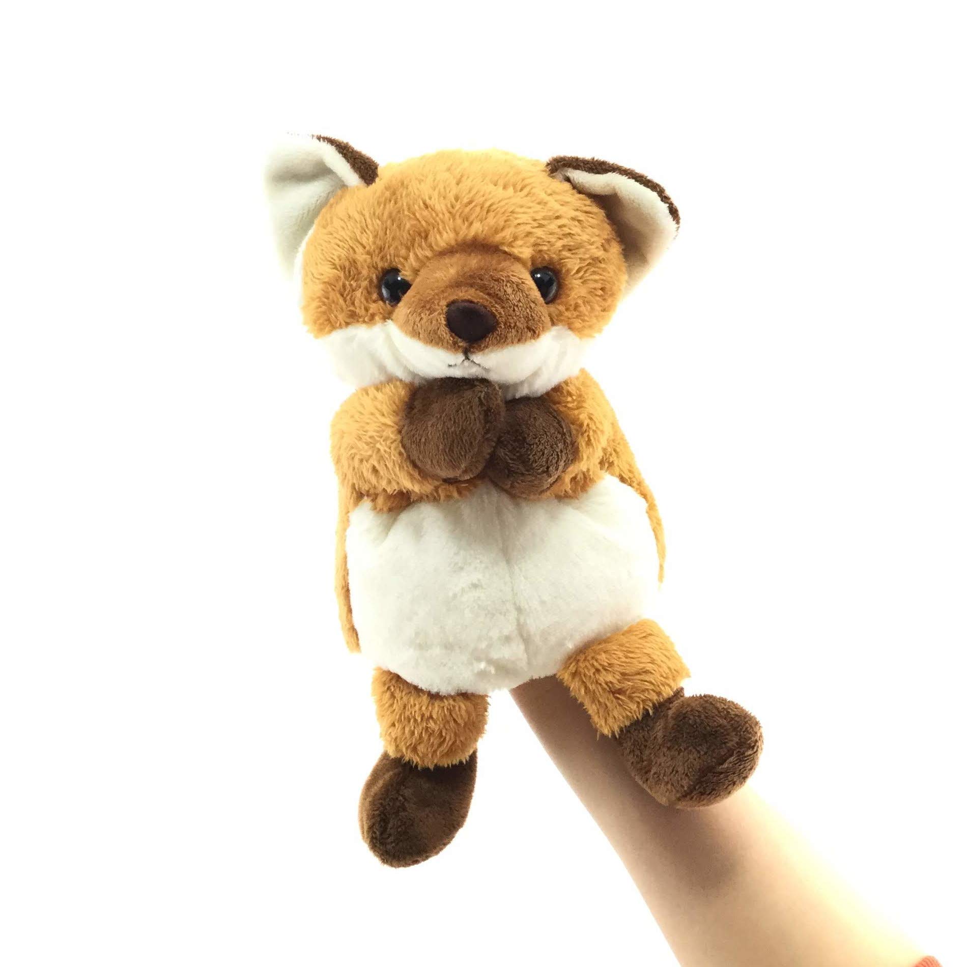 Amazon.co.jp: テイクオフ ぬいぐるみ ハンドパペット キタキツネ